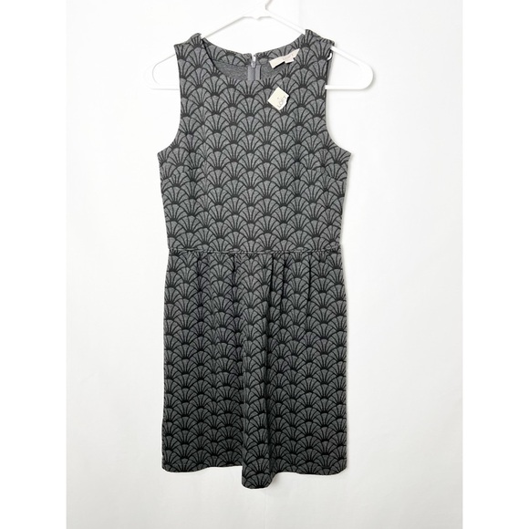 NWT LOFT Shell Print Knit Mini Dress - Picture 2 of 3